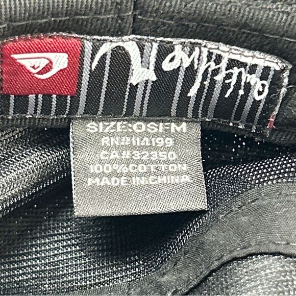 NWT Quicksilver Bucket Hat Black One Size 100% Cotton Summer Outdoor - Picture 6 of 6